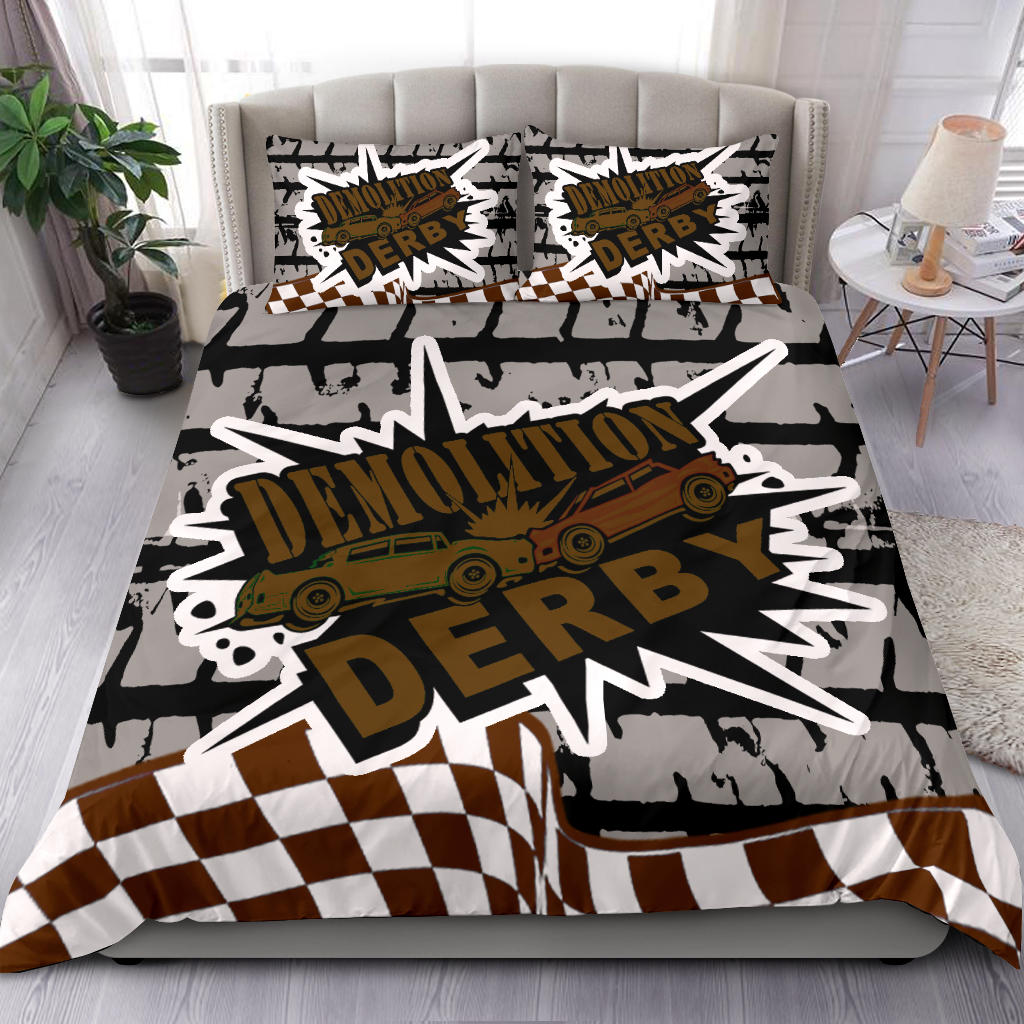 Demolition Derby Bedding Set
