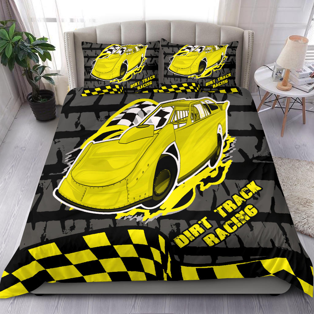 Dirt Track Racing Late Model Bedding Set