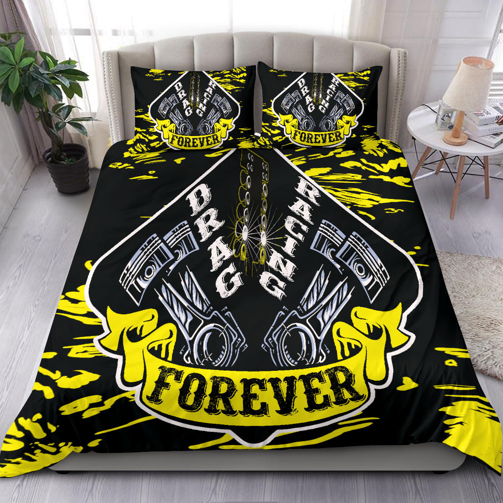 Drag Racing Bedding Set