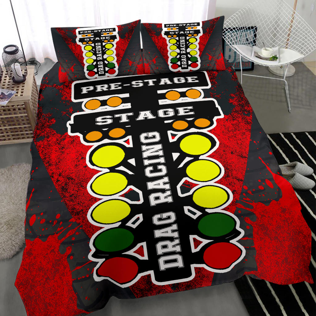 Drag Racing Bedding Set