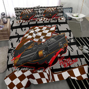 Dirt Track Racing Bedding Set modified