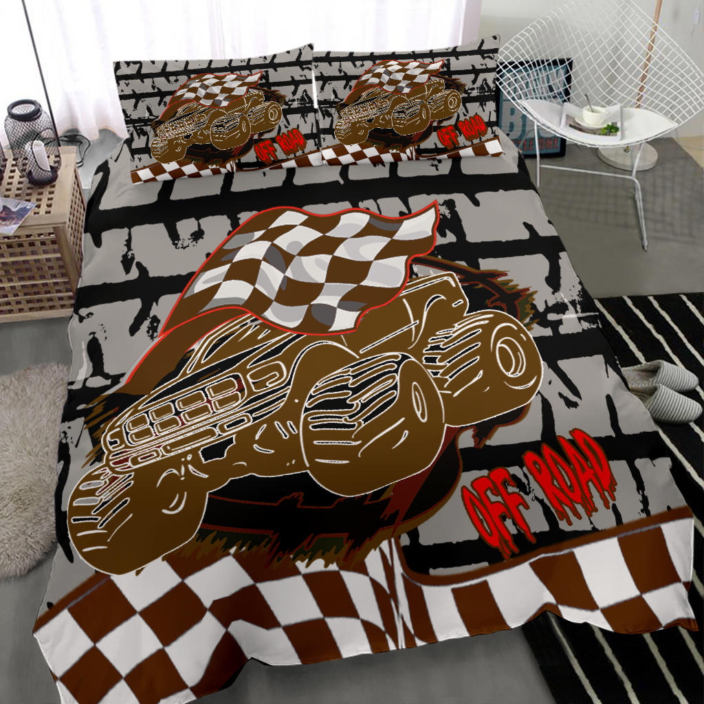 Off Road Trucks Bedding Set