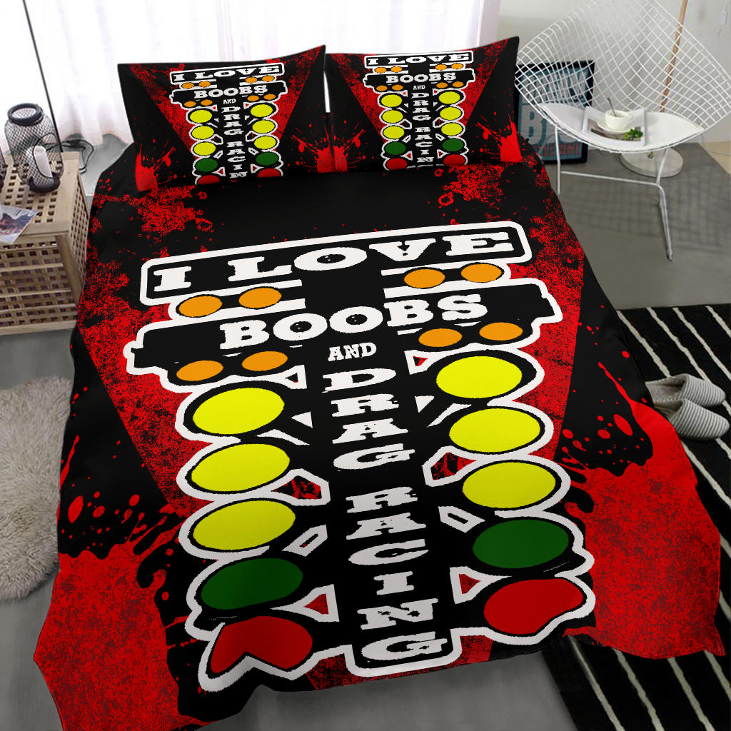 Drag Racing Bedding Set
