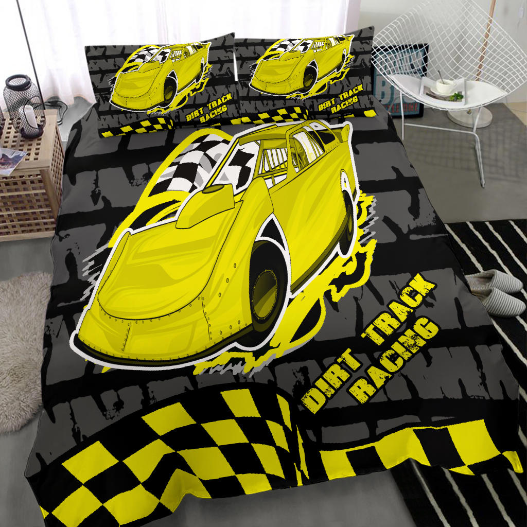 Dirt Track Racing Late Model Bedding Set