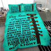 Drag Racer's Prayer Bedding Set