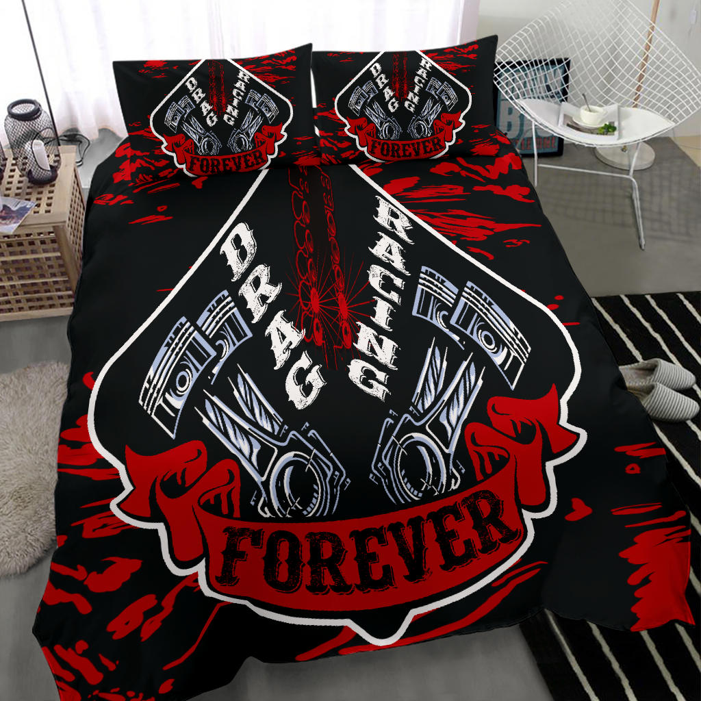 Drag Racing Bedding Set