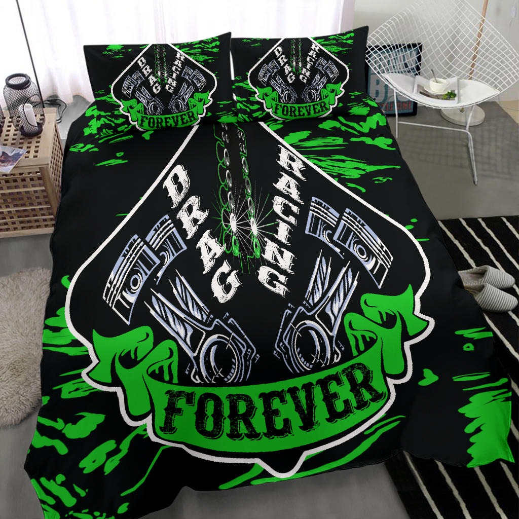 Drag Racing Bedding Set