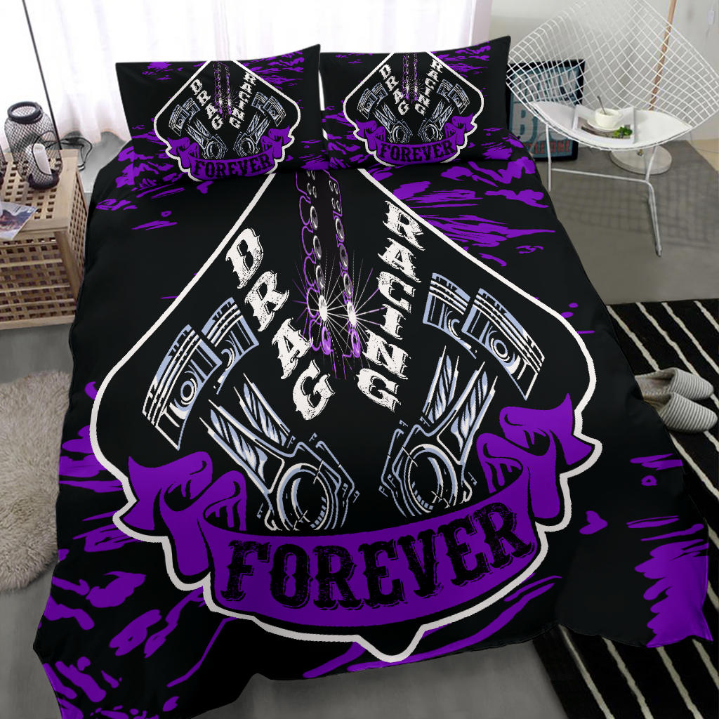 Drag Racing Bedding Set