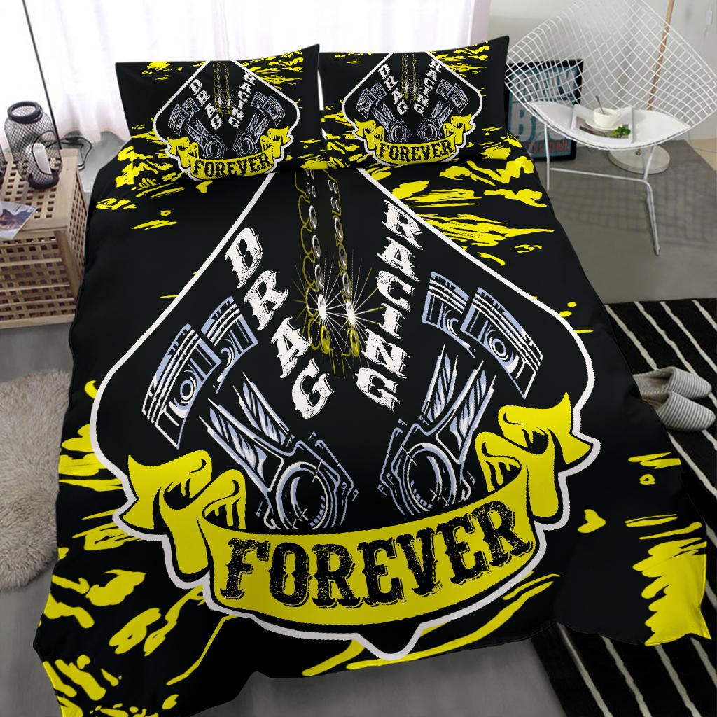 Drag Racing Bedding Set