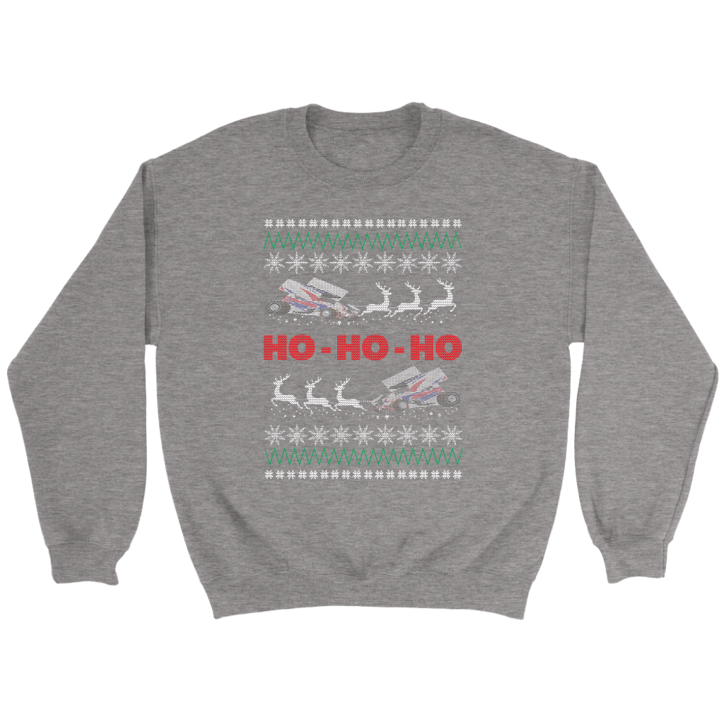 Sprint car ugly sweater
