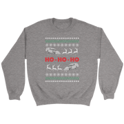 Dirt track racing modified ugly sweater