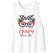 Crazy Derby girl Crop Top tank top