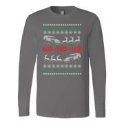 Dirt track racing modified ugly sweater