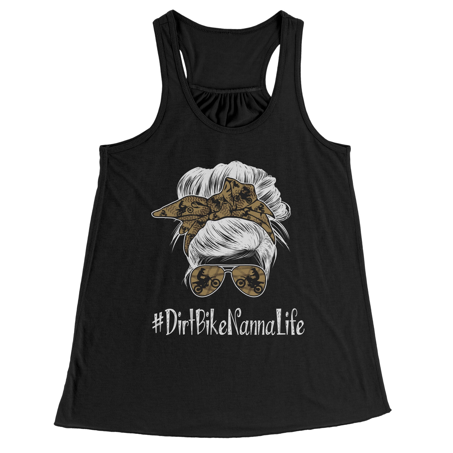 Dirt Bike Nanna Life T-Shirts