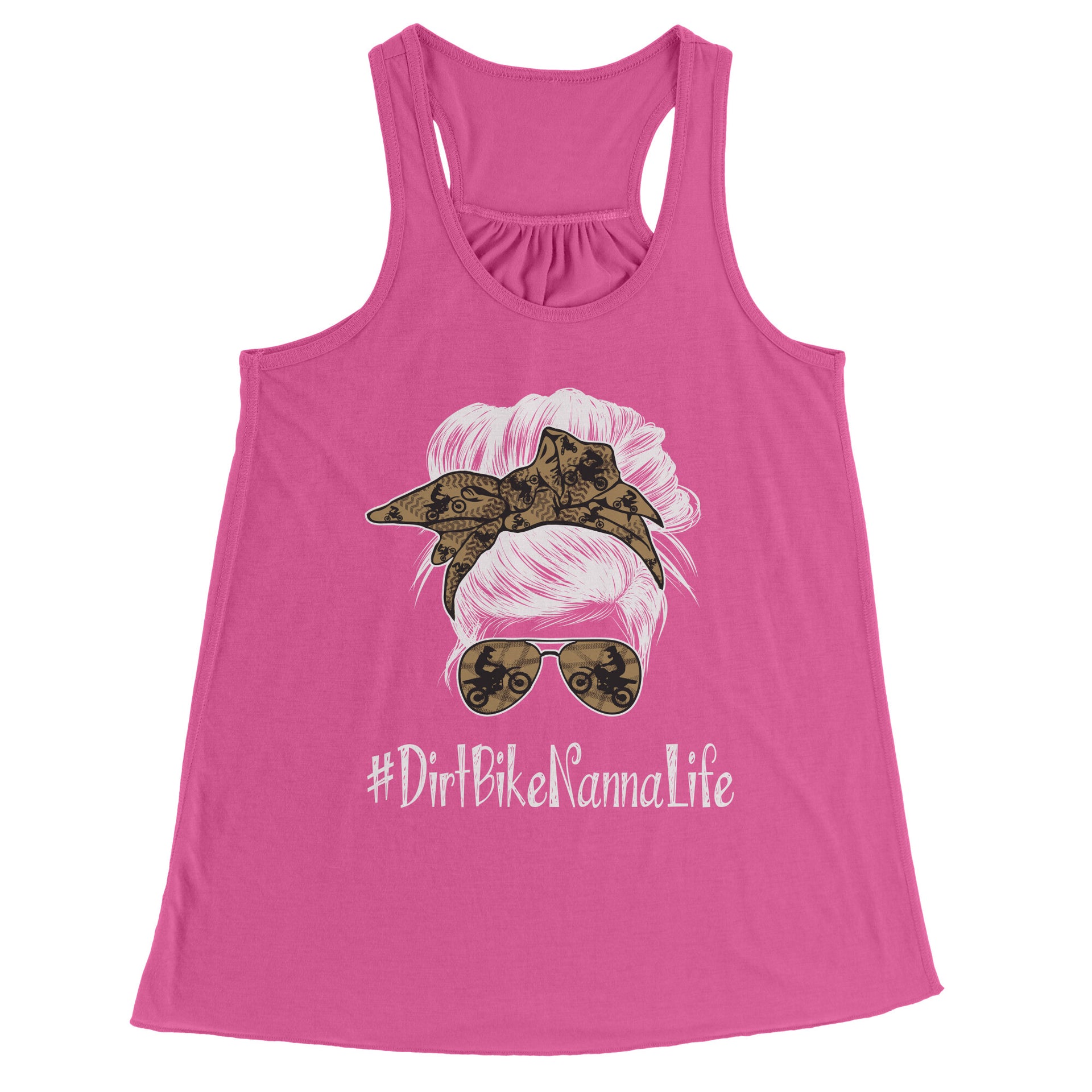 Dirt Bike Nanna Life T-Shirts