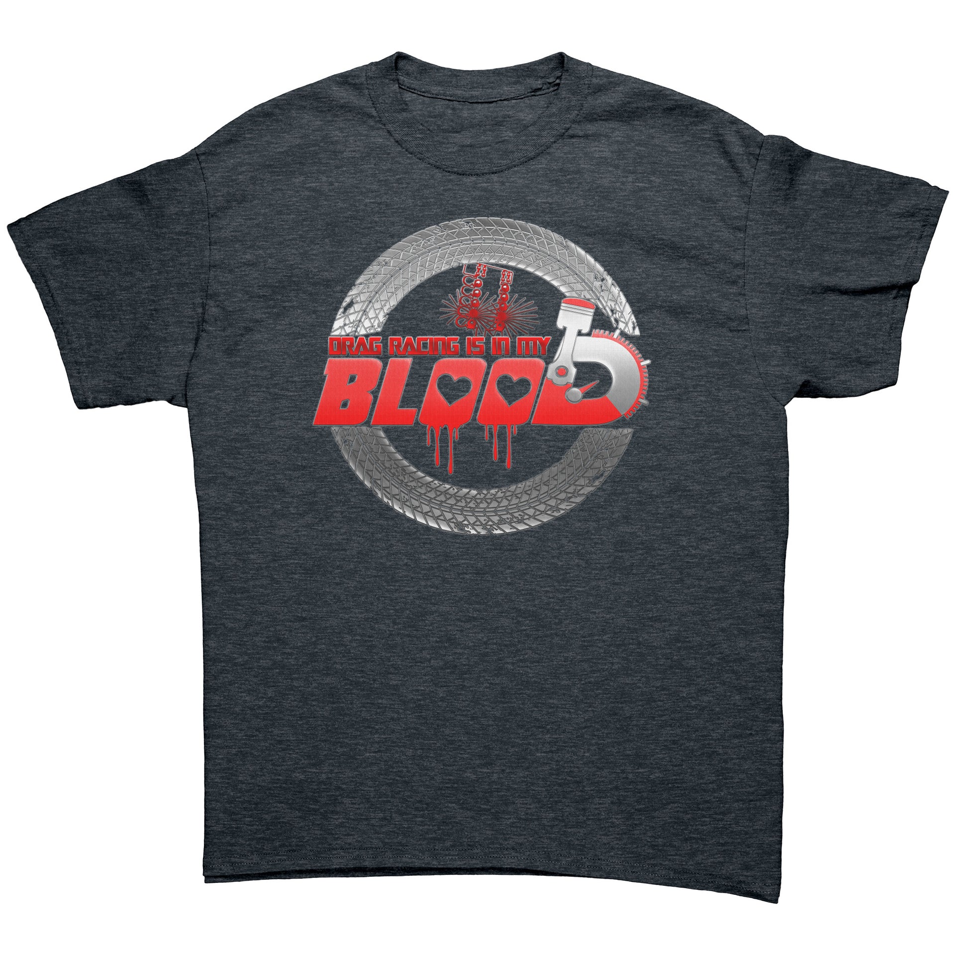 Drag racing men's t-shirts