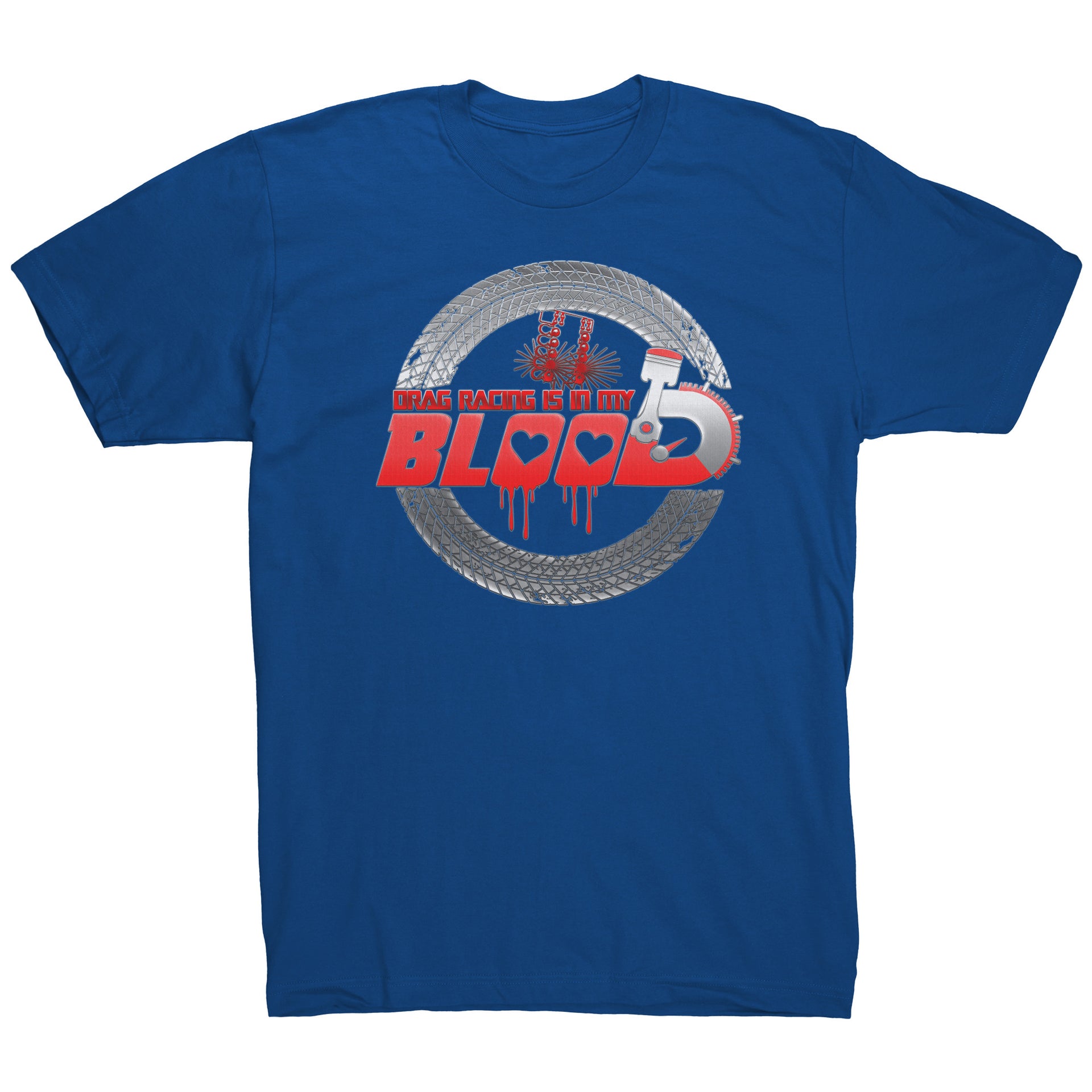 Drag racing men's t-shirts