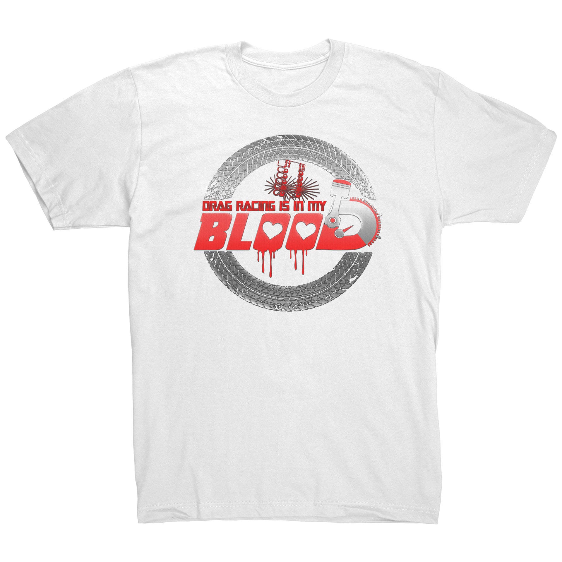 Drag racing men's t-shirts