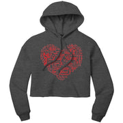 Drag Racing Mom Crop Top hoodie
