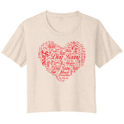 Drag Racing Mom Crop t-shirts