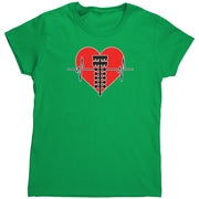 Drag racing women's t-shirts