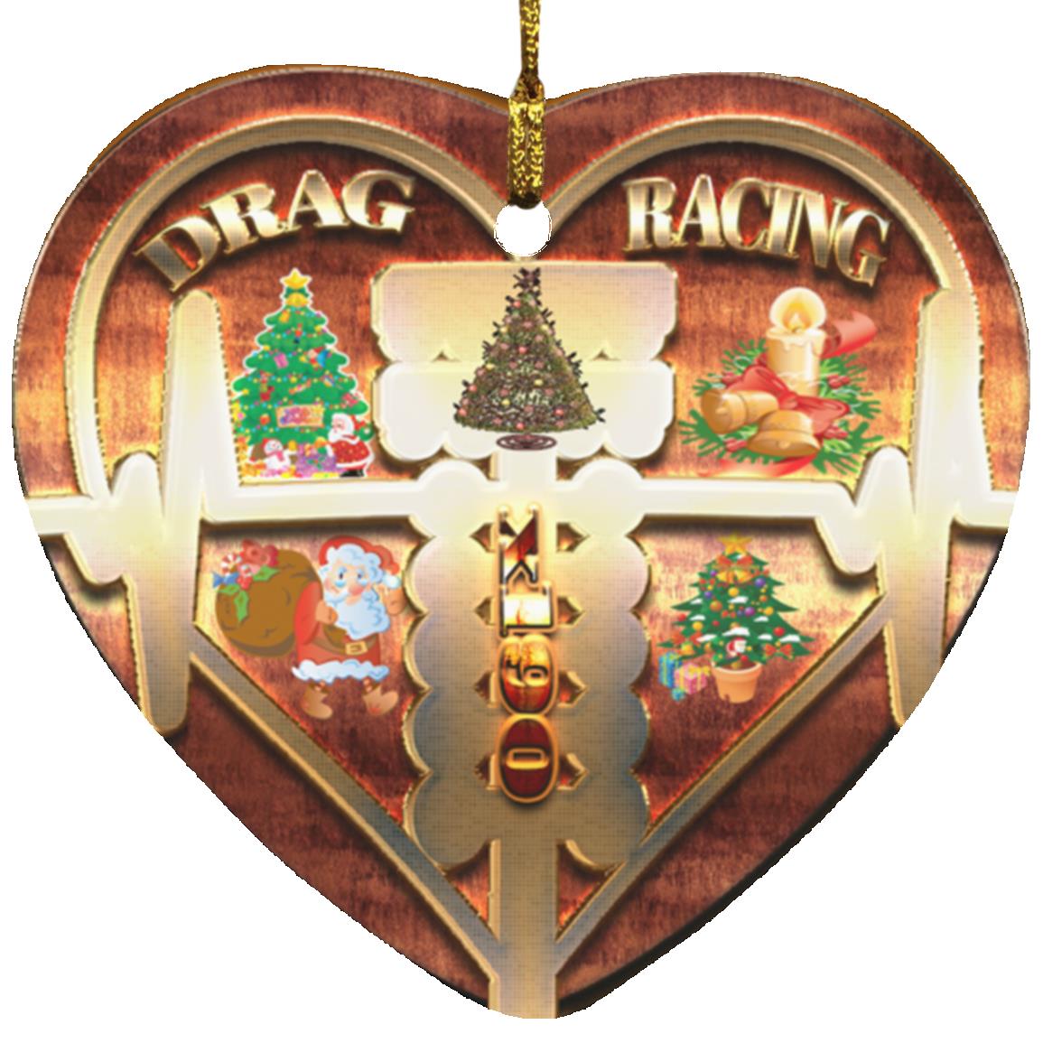 x190 Custom Drag Racing Ornament