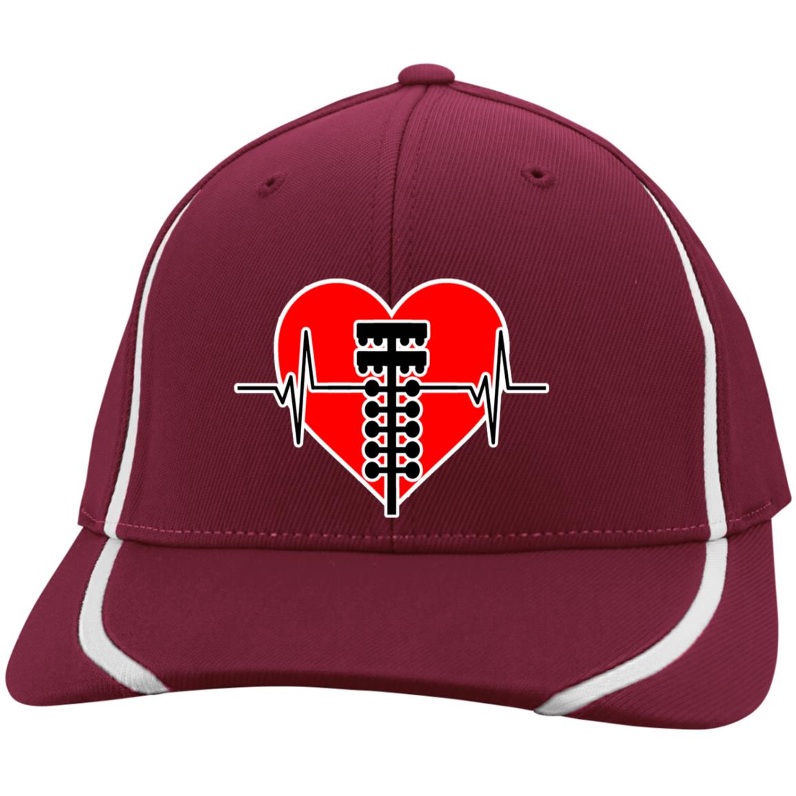 Drag racing baseball cap