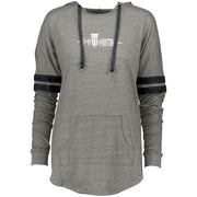 Drag Racing Sister Ladies Hooded Low Key Pullover