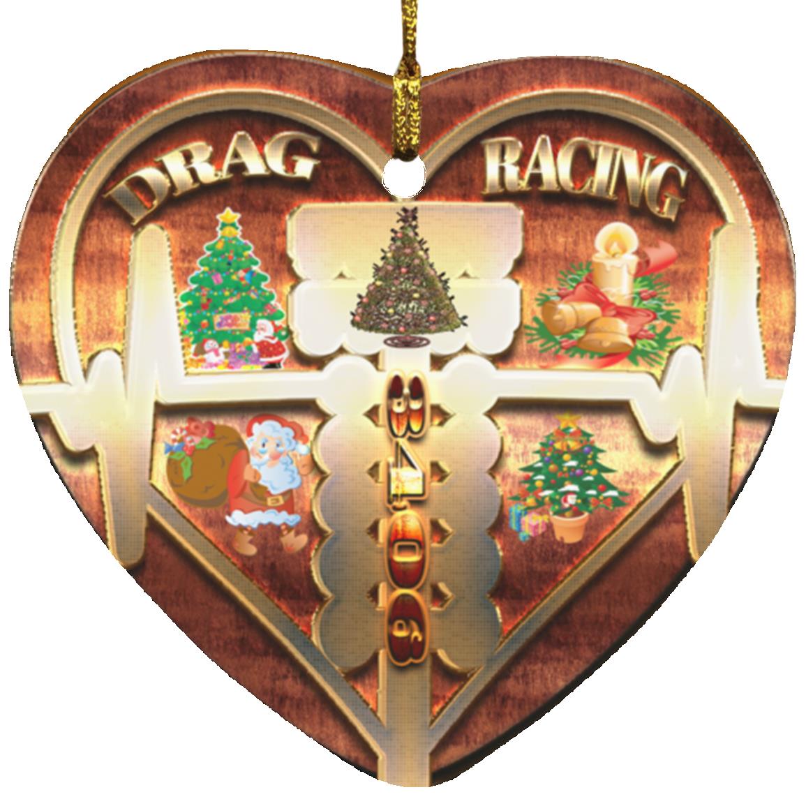 3406 Custom Drag Racing Ornament