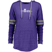 Drag Racing Sister Ladies Hooded Low Key Pullover