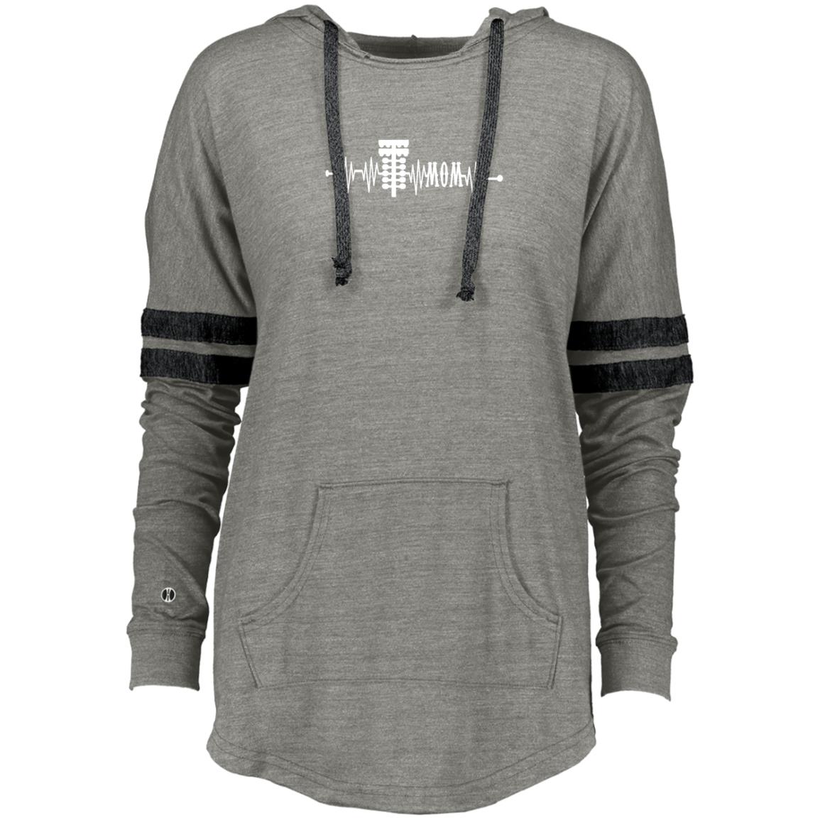 Drag Racing Mom Ladies Hooded Low Key Pullover