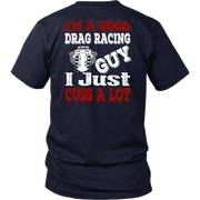 drag racing men's t-shirts