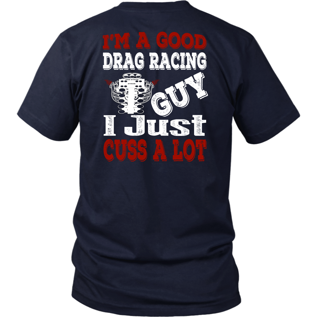drag racing men's t-shirts