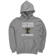 Future Drag Racer In Training Kids Hoodies