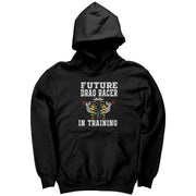 Future Drag Racer In Training Kids Hoodies