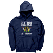 Future Drag Racer In Training Kids Hoodies
