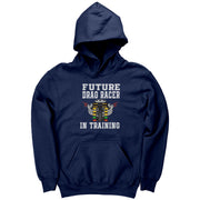 Future Drag Racer In Training Kids Hoodies