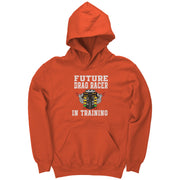 Future Drag Racer In Training Kids Hoodies