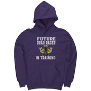 Future Drag Racer In Training Kids Hoodies