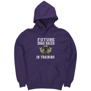 Future Drag Racer In Training Kids Hoodies