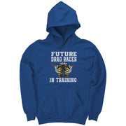 Future Drag Racer In Training Kids Hoodies