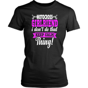 motocross girlfriend t-shirts