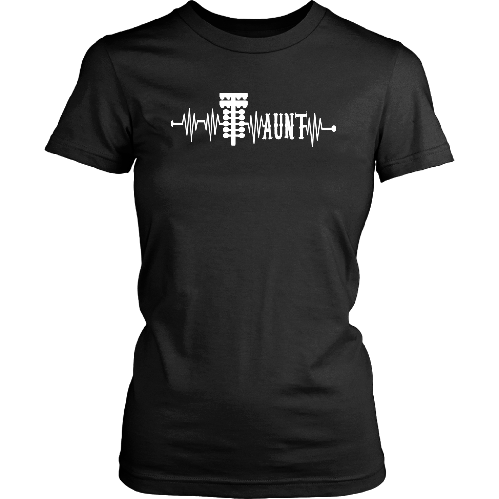 Drag racing aunt t-shirts