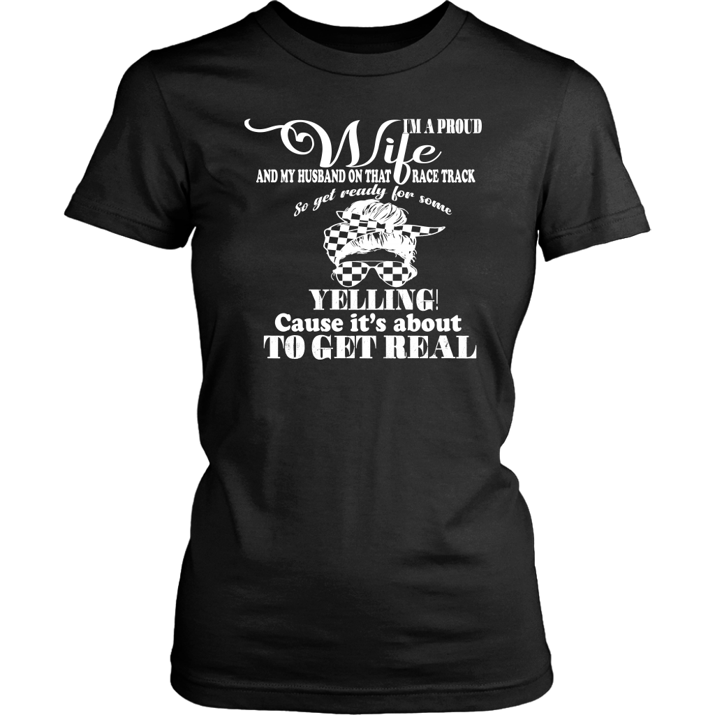 racing wife t-shirts