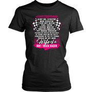 dirt track racing wife t-shirts