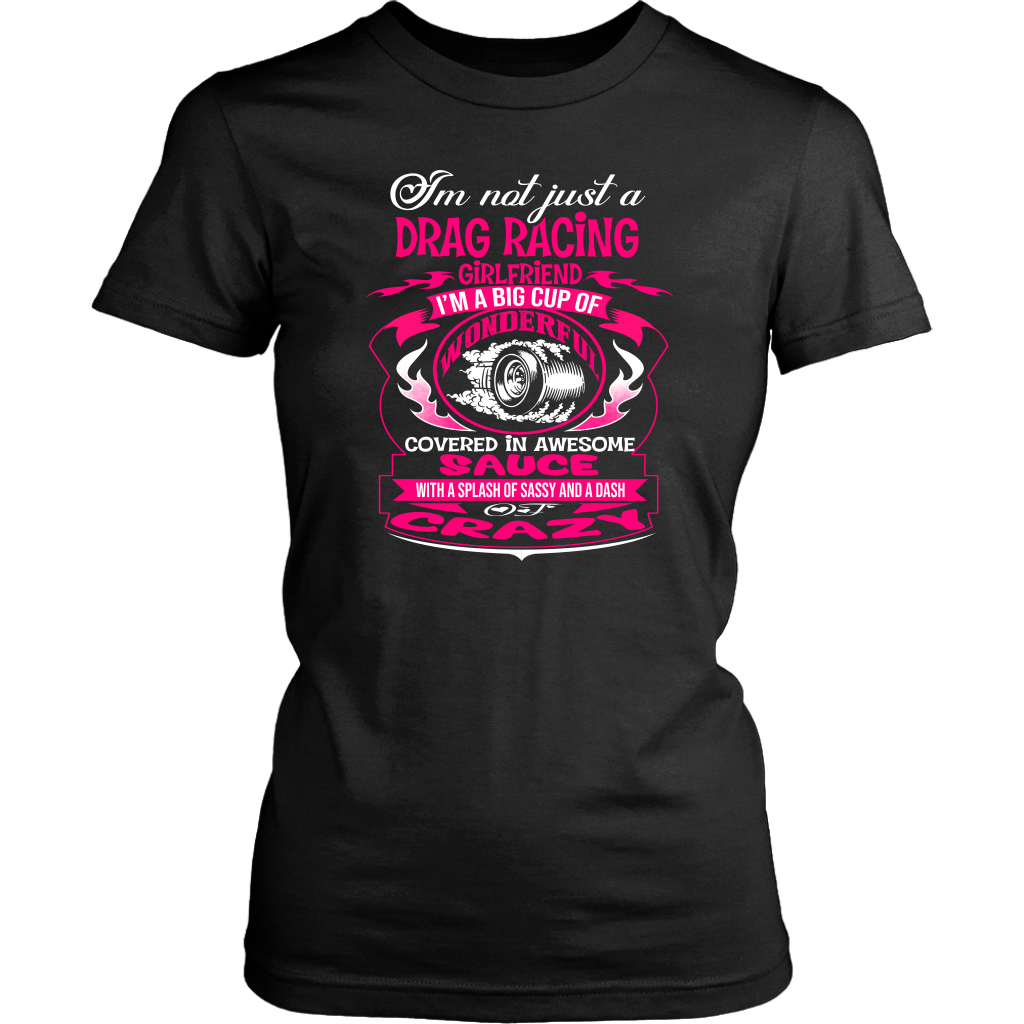 drag racing girlfriend t-shirts