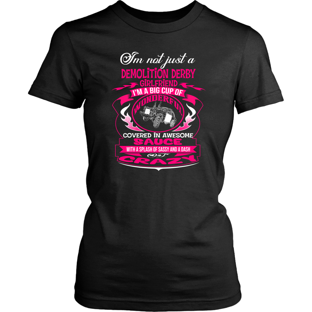 demolition derby girlfriend t-Shirts