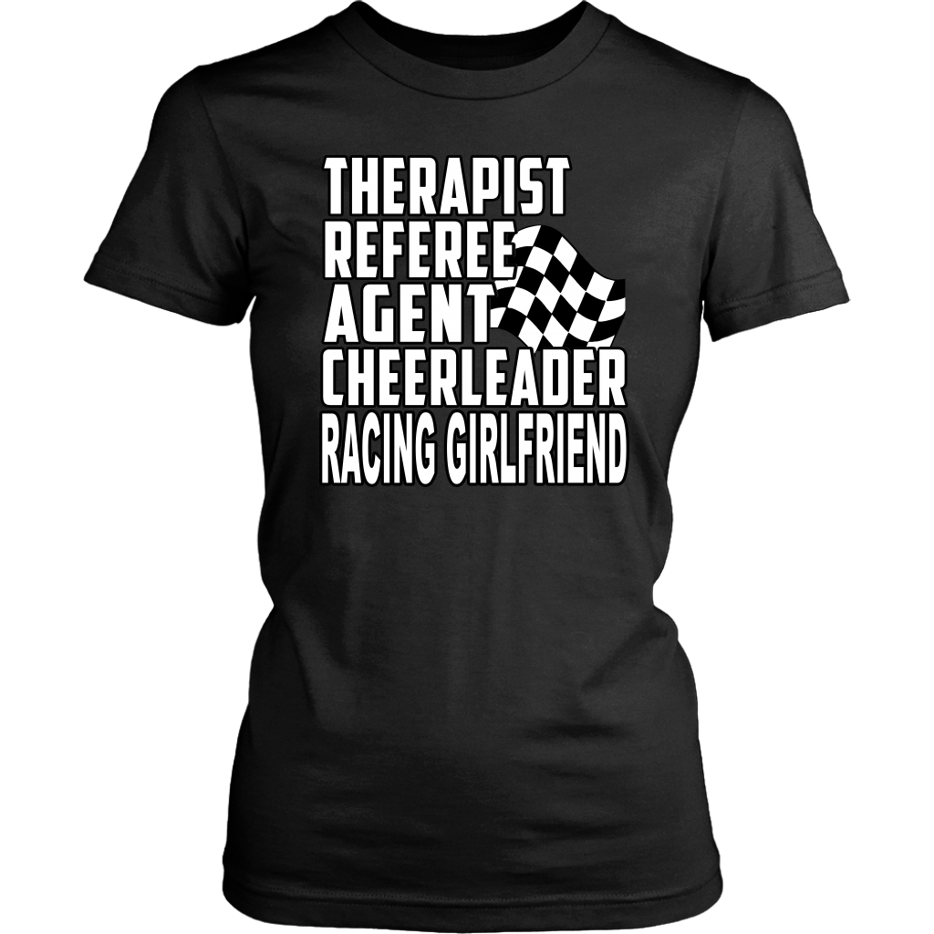 racing girlfriend t-shirts