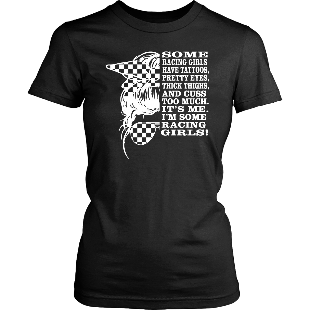 racing girl t-shirts