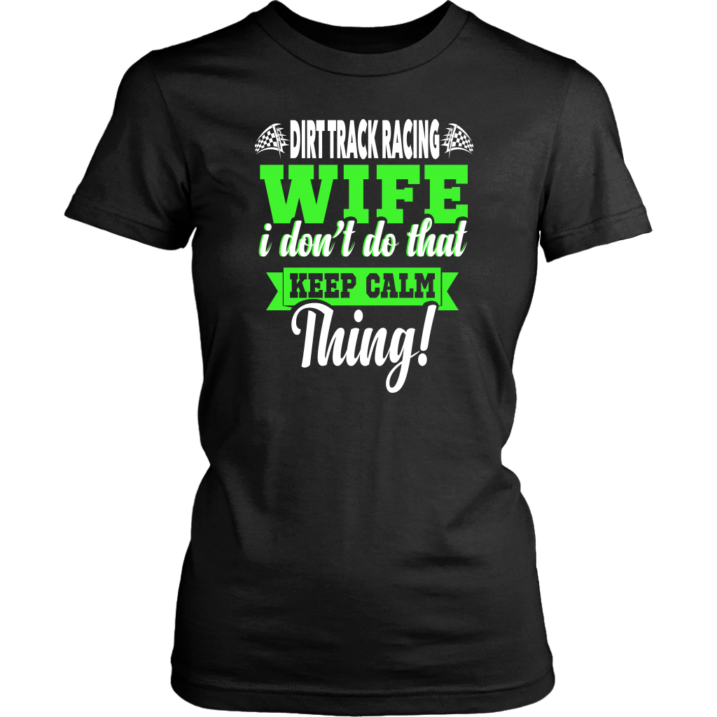 dirt racing wife t-shirts